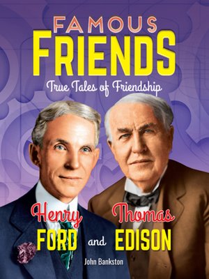 cover image of Henry Ford and Thomas Edison